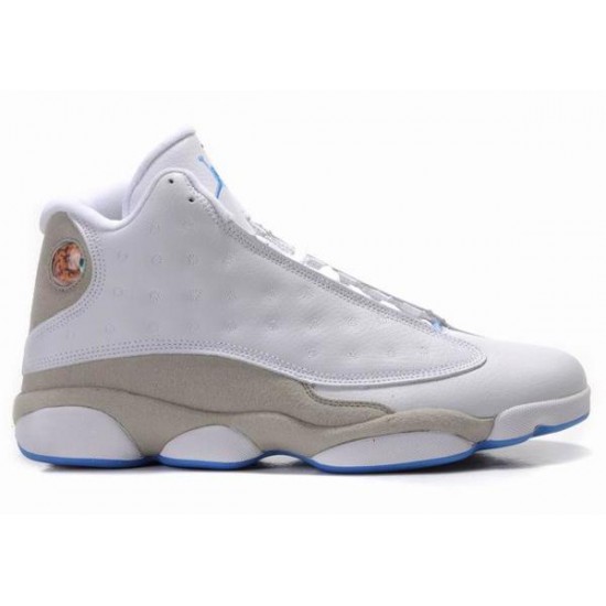 Air Jordan 13 Retro White Neutral Grey University Blue Air Jordan 13 Retro White Neutral Grey University Blue