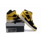 Air Jordan I (1) Retro Black Yellow White-129 Air Jordan I (1) Retro Black Yellow White-129