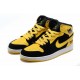 Air Jordan I (1) Retro Black Yellow White-129 Air Jordan I (1) Retro Black Yellow White-129