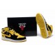 Air Jordan I (1) Retro Black Yellow White-129 Air Jordan I (1) Retro Black Yellow White-129