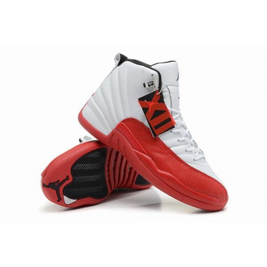 Air Jordan XII (12) Retro White Red-77 Air Jordan XII (12) Retro White Red-77