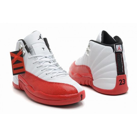Air Jordan XII (12) Retro White Red-77 Air Jordan XII (12) Retro White Red-77