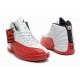 Air Jordan XII (12) Retro White Red-77 Air Jordan XII (12) Retro White Red-77