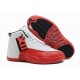 Air Jordan XII (12) Retro White Red-77 Air Jordan XII (12) Retro White Red-77
