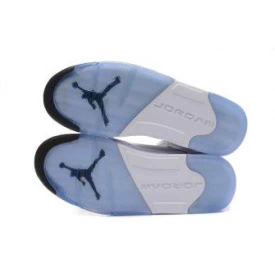 Air Jordan 5 Retro White/Metallic Silver Air Jordan 5 Retro White/Metallic Silver