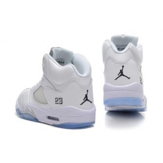 Air Jordan 5 Retro White/Metallic Silver Air Jordan 5 Retro White/Metallic Silver
