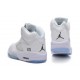 Air Jordan 5 Retro White/Metallic Silver Air Jordan 5 Retro White/Metallic Silver