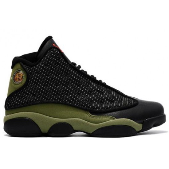 Air Jordan 13 Black/Olive Air Jordan 13 Black/Olive